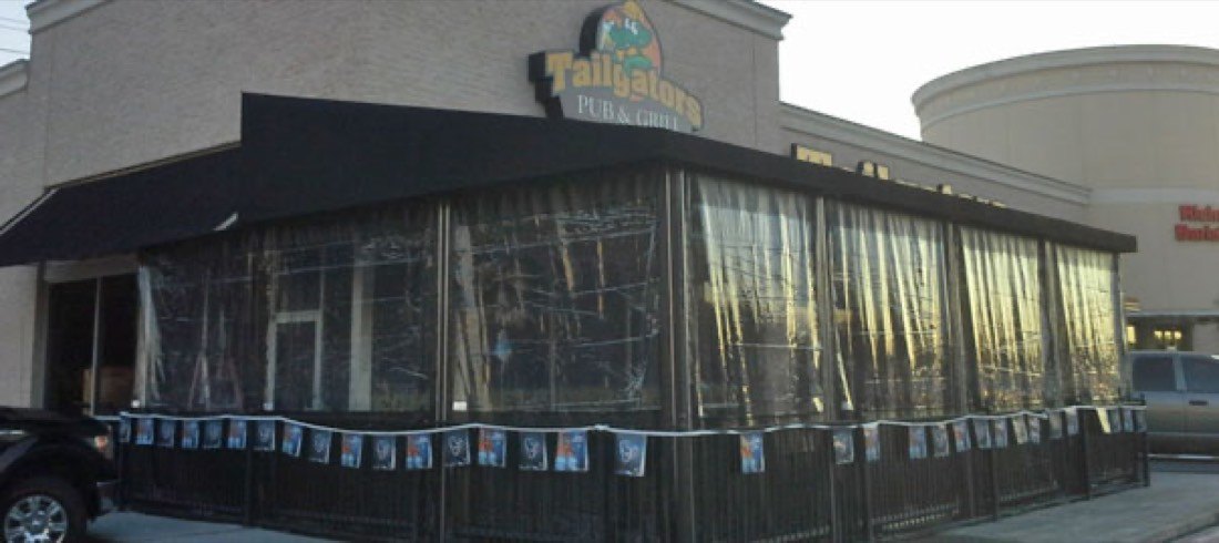 Motorized Clear Outdoor Curtains can Keep you Safe