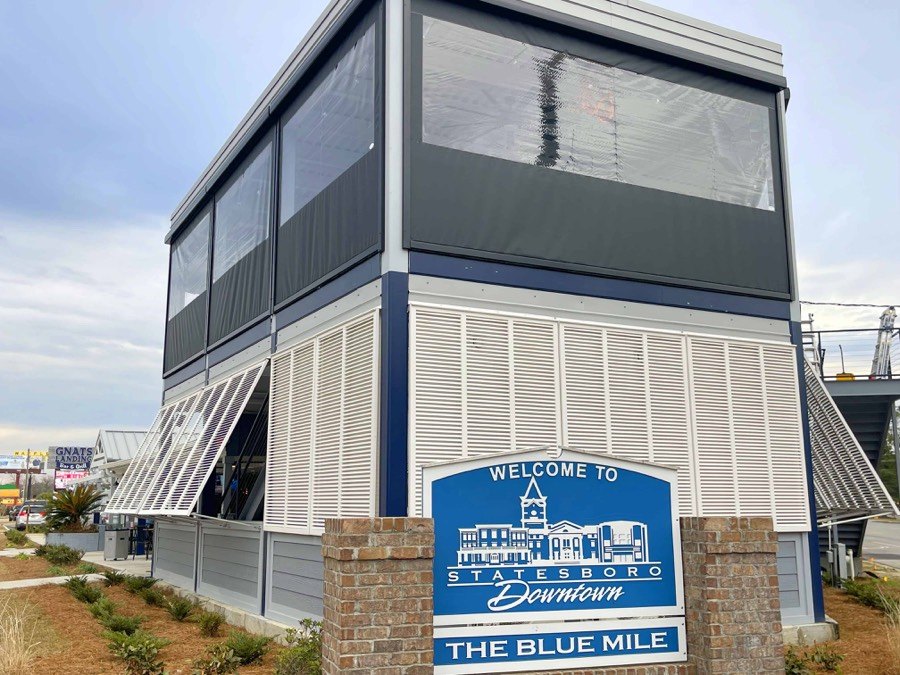 Gnat's Landing, Statesboro GA — second-storey screen enclosure