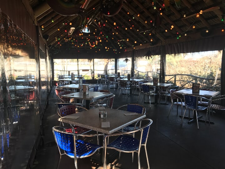 chuys patio manual roll enclosures chuys restaurant manual patio enclosure during winter