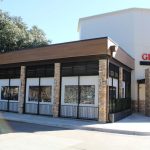 Smartphone enabled cafe blinds and patio enclosures