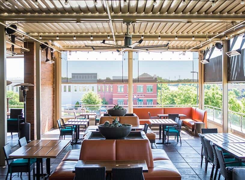 del frisco motorized patio sun shades