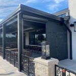 seven doors restaurant patio sun shades